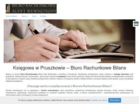 Bilans Ewa Mańkowska księgowa Pruszków