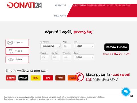Donati24.pl - palety niestandardowe