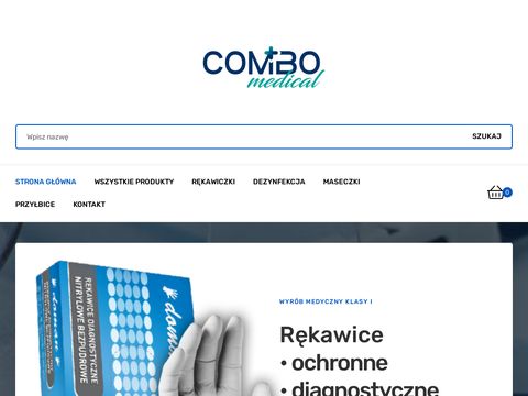Combomedical.pl - rękawiczki nitrylowe sklep