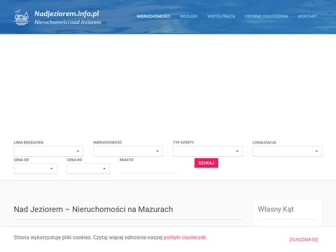 Nadjeziorem.info.pl - domy na Mazurach
