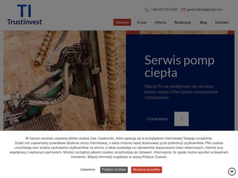 Trustinvest.pl - montaż pomp ciepła Gniezno