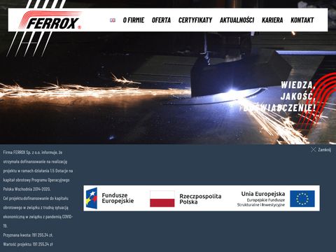 Ferrox Białystok - instalacje ciepłownicze