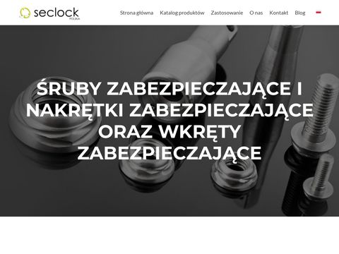Seclock.eu nakrętki, wkręty, śruby antykradzieżowe