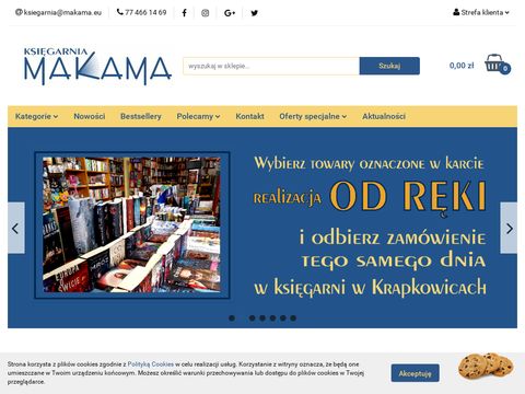 Makama.eu - księgarnia internetowa
