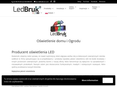 Ledbruk.com oświetlenie zewnętrzne