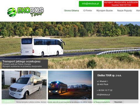 EkoBus wynajem busów Płock