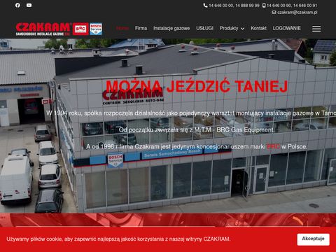 Czakram.pl - instalacje gazowe lpg