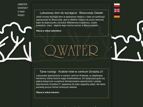 Qwater.eu - luksusowy dom na wynajem