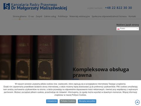 Kancelaria radcy prawnego Warszawa