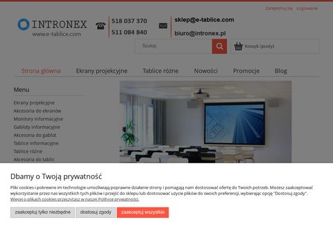 Intronex.pl - sprzęt do prezentacji
