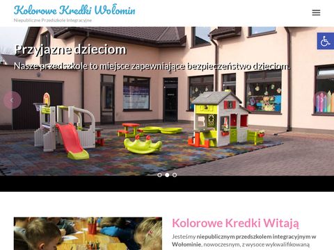 Kolorowekredkiwolomin.pl niepubliczne przedszkole