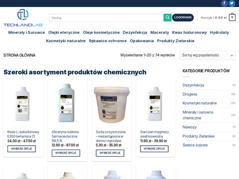 Techlandlab.pl - produkty chemiczne