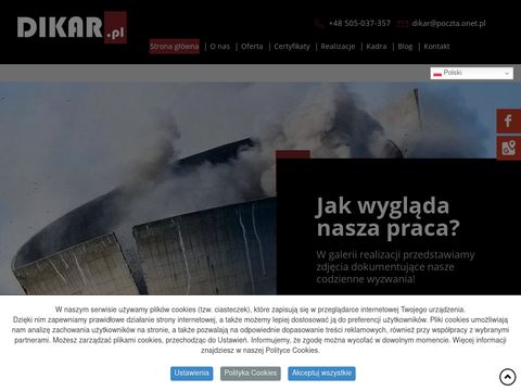 Ddikar.pl wyburzenia, rozminowanie