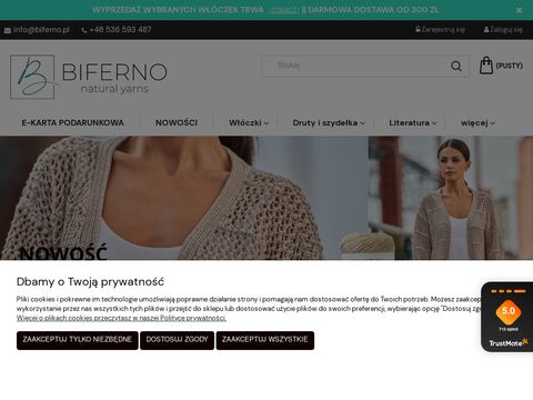 Biferno.pl akcesoria dziewiarskie