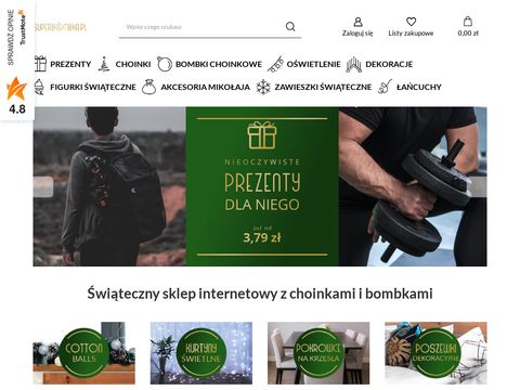 Superbombka.pl sklep z bombkami choinkowymi