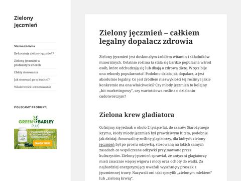 Zielonyjeczmien.com.pl