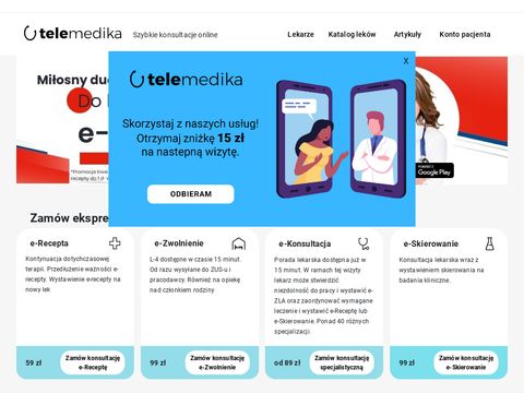 Telemedika.net - Twój lekarz online e-recepty