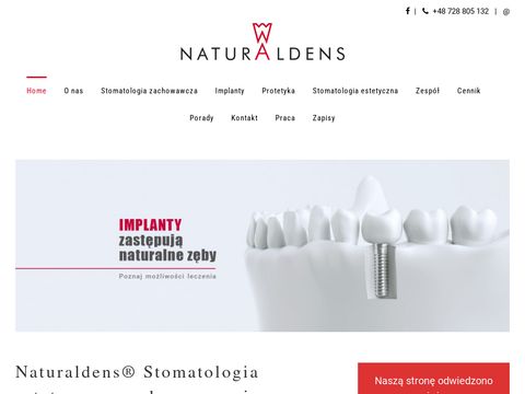 NaturalDens - klinika stomatologiczna Warszawa