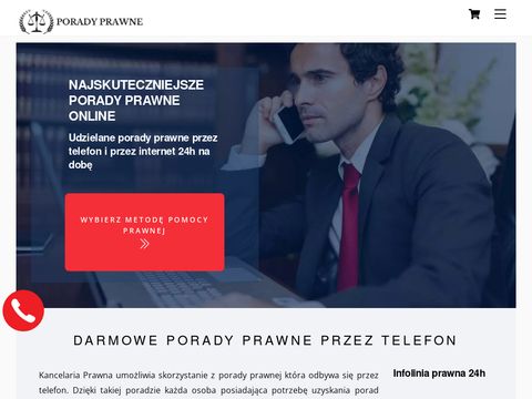 Porady-prawne.info.pl przez telefon