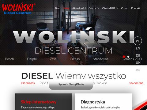 Wolinski.com.pl - regeneracja pomp wtryskowych