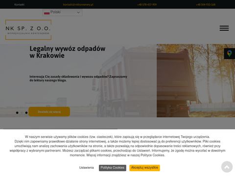 Nkkontenery.pl na gruz Kraków
