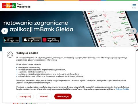 Biuro Maklerskie mBanku S.A. mdm.pl