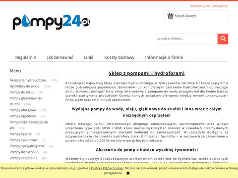 Pompy24.pl - sklep firmy Kwasek