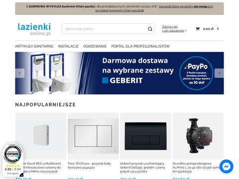 Lazienkionline.pl - wyposażenie łazienki i toalety