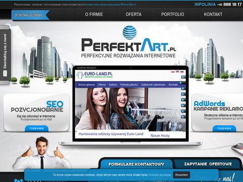Perfektart.pl projektowanie tworzenie stron www