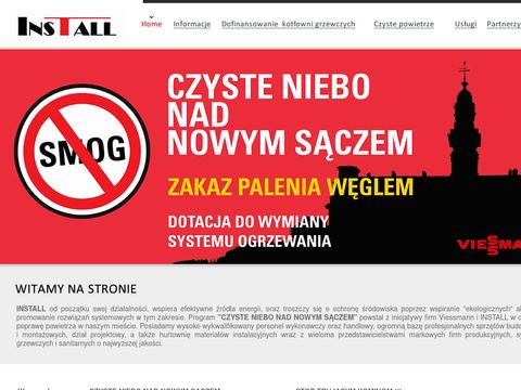 Saczbezsmogu.pl - dofinansowanie do piecy gazowych